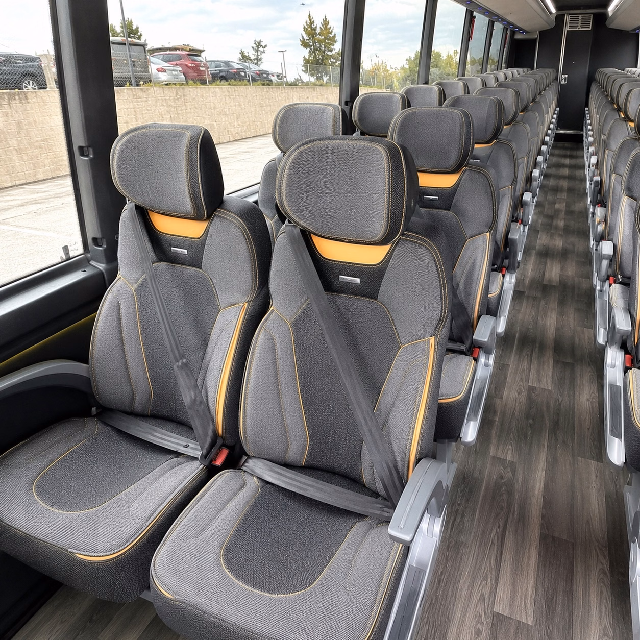 murfreesboro charter bus interior