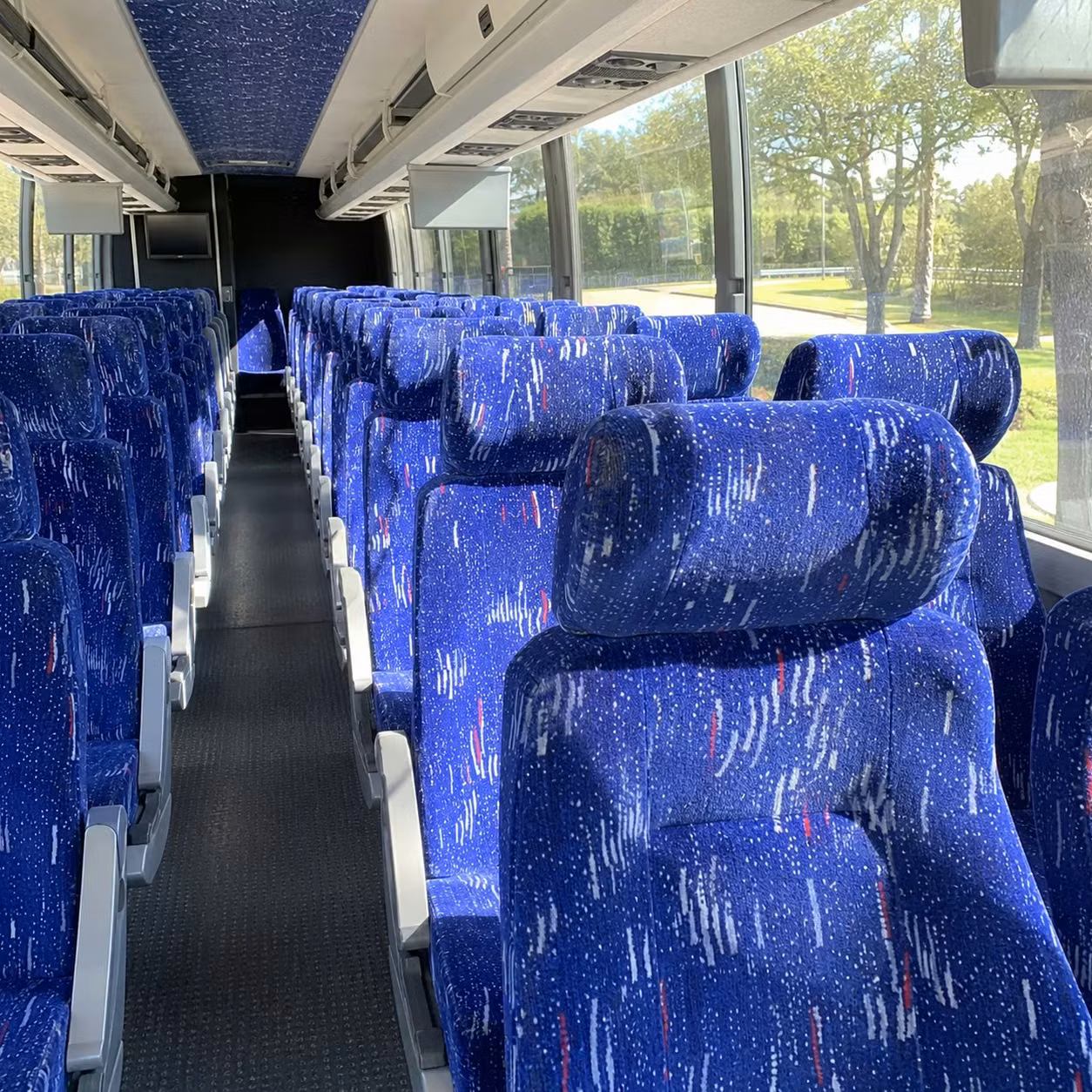 murfreesboro charter bus rental inside