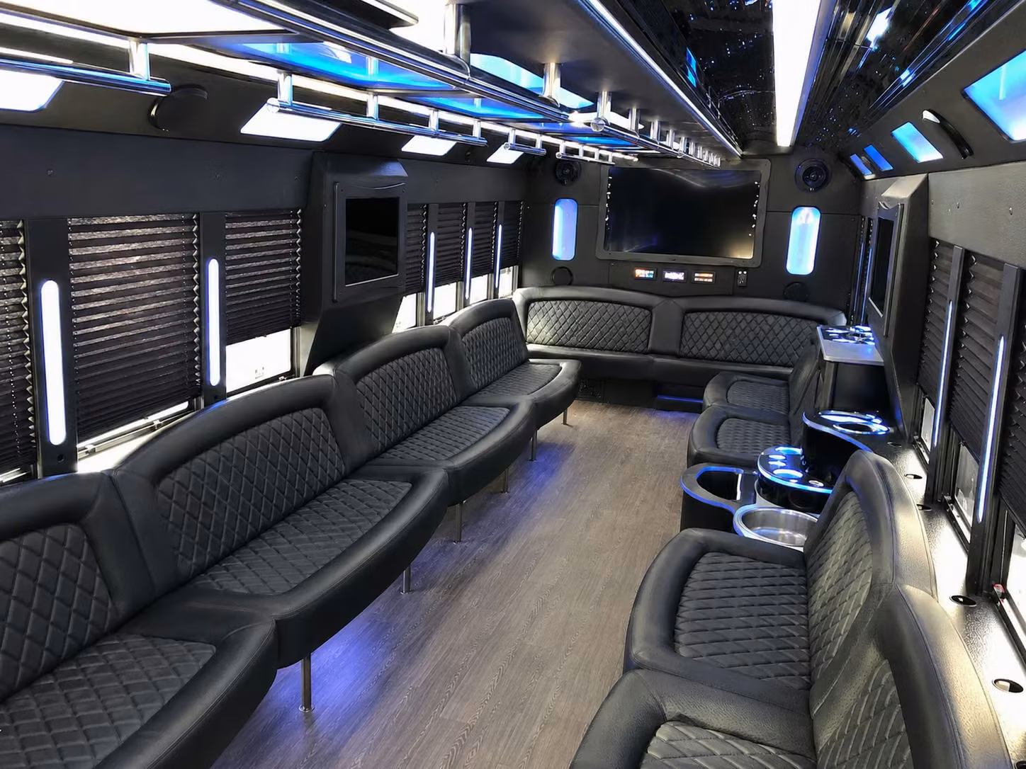 with a party bus in murfreesboro the night runs on your schedule